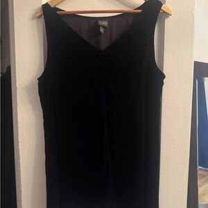 Eileen Fisher Black Velvet blouse